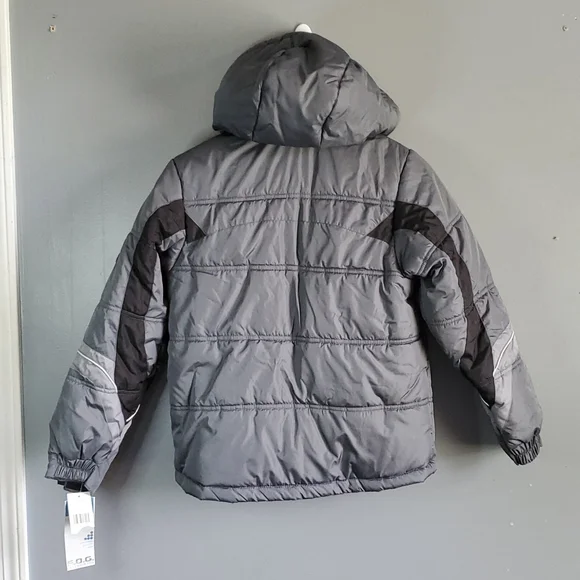 F.O.G. by London Fog, gray coat, size medium (10-12) - Picture 5 of 12